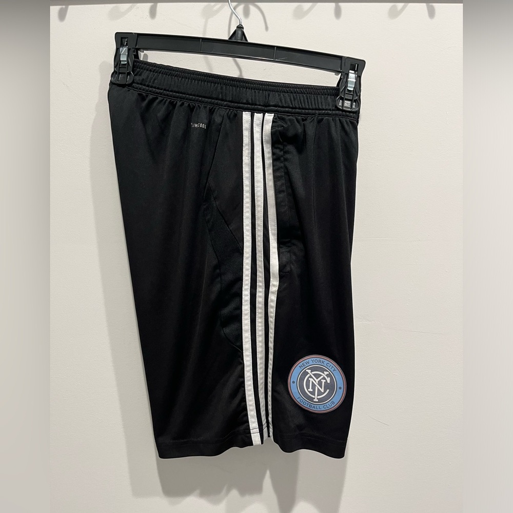 Adidas NYC Football club athletic shorts